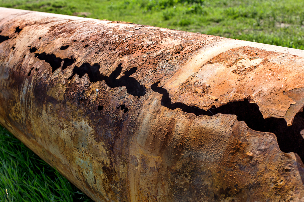 Utility Pipe Corrosion Due To Untreated Hydrogen Sulfide